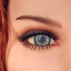grüne Augen